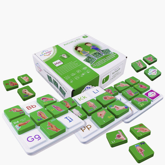 Kit Super Combo de Alfabeto em Língua Gestual