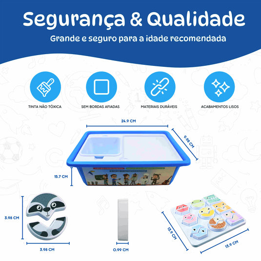 Jogo Poly Match - Ilustrações de Animais