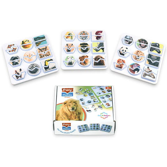 Jogo Poly Match - Animais