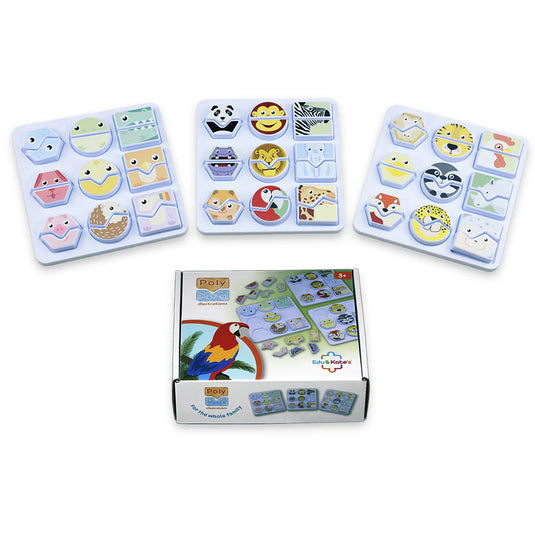 Jogo Poly Match - Ilustrações de Animais