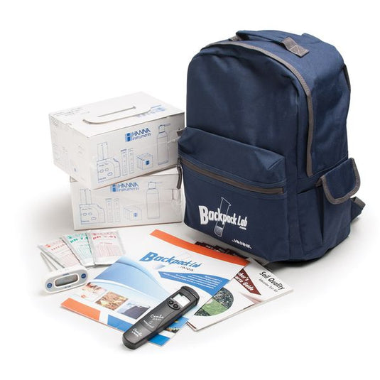 Kit de análisis de calidad del suelo Backpack Lab™