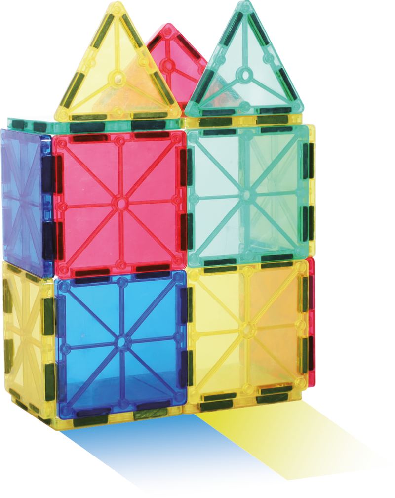 Load image into Gallery viewer, Azulejos Magnéticos 3D Coloridos – Jogo de Construção