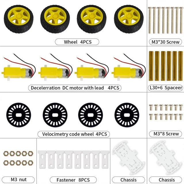 Load image into Gallery viewer, Keystudio Arduino 4WD Robot Car Kit
