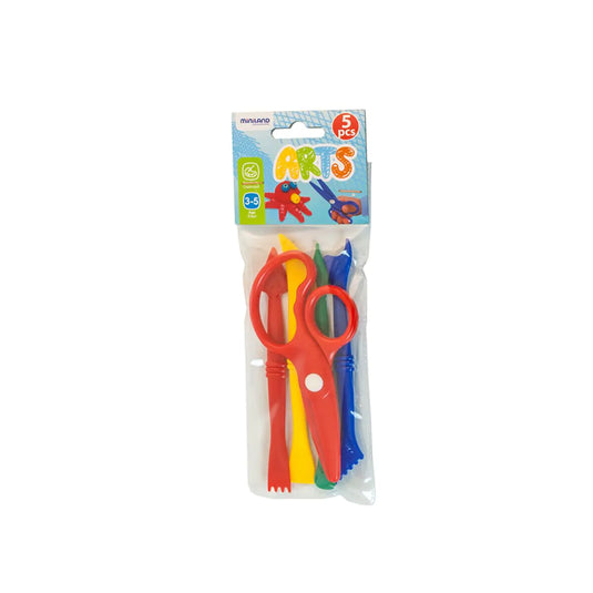 Conjunto de Acessórios para Plasticina de 14 cm