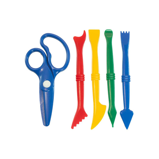 Conjunto de Acessórios para Plasticina de 14 cm