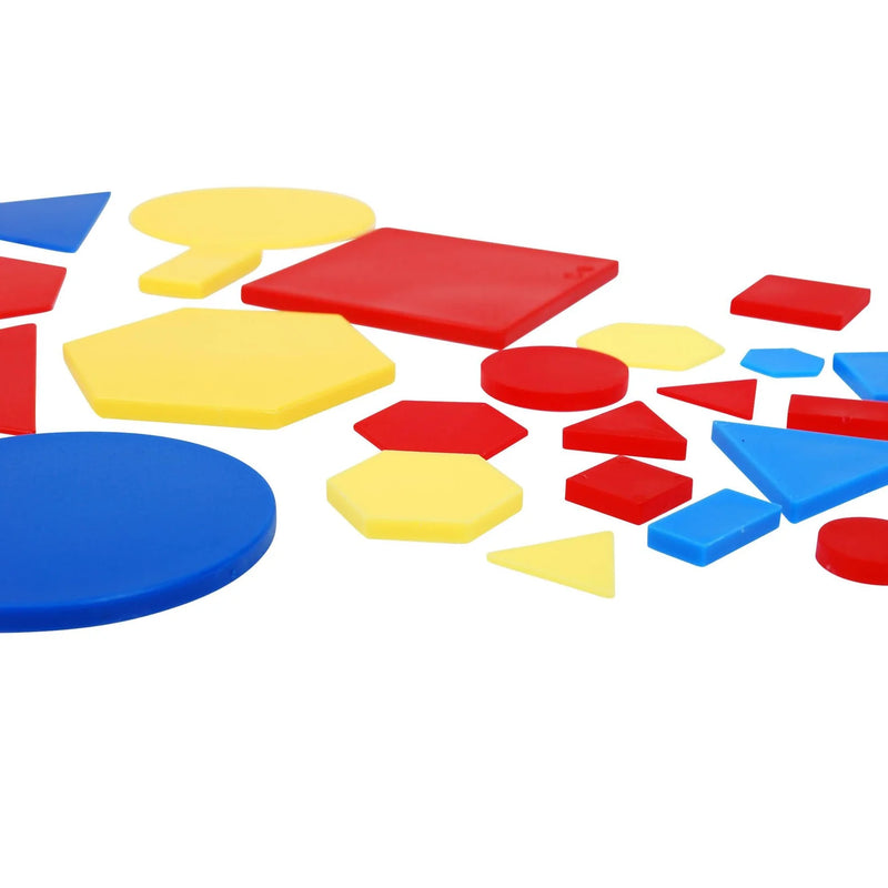 Cargue la imagen en el visor de la galería, Set de 60 bloques lógicos de PVC de colores