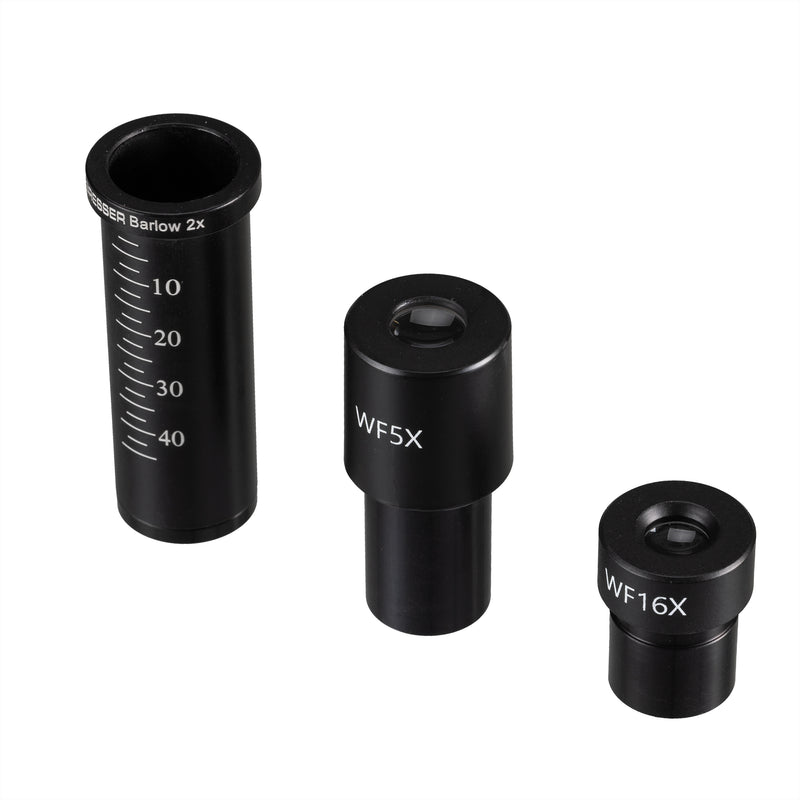 Load image into Gallery viewer, BRESSER Biolux DLX 20x–1280x microscope with metal frame