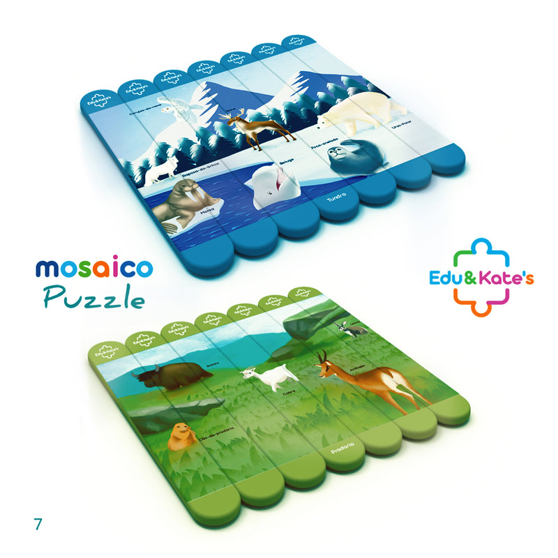 Cargue la imagen en el visor de la galería, Kit Mosaico Puzzle Biomas
