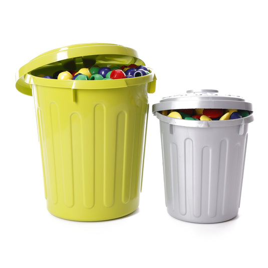 Conjunto de contas coloridas