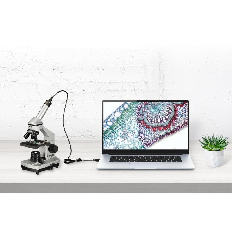 Load image into Gallery viewer, Microscópio 40x-1024x com Câmara Ocular HD
