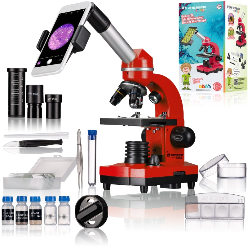 Carregar imagem para visualizador de galeria, Microscópio Escolar JUNIOR BIOLUX SEL