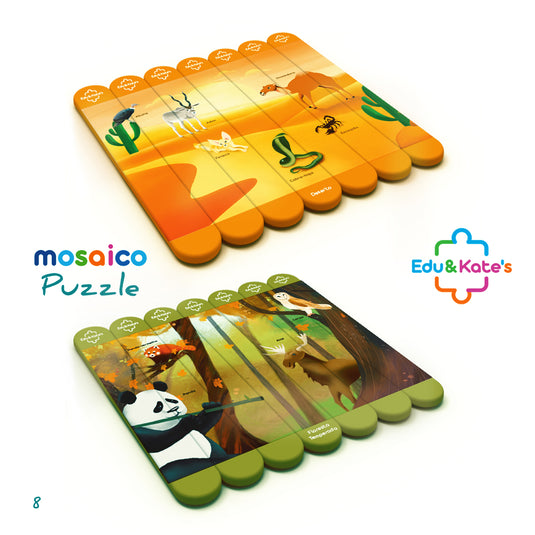 Kit Mosaico Puzzle Biomas