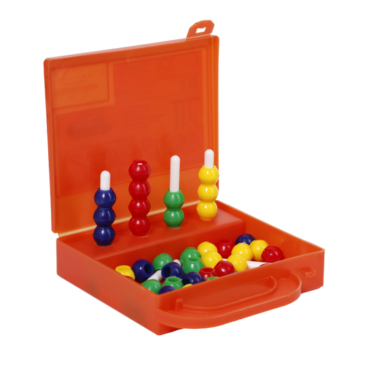 Ábaco Multibase com Estojo Laranja