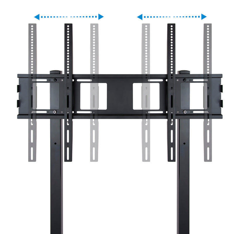 Carregar imagem para visualizador de galeria, Suporte de chão com rodas para ecrãs de 37"-100"