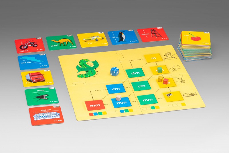 Carregar imagem para visualizador de galeria, Jogo matemático - Unidades de comprimento