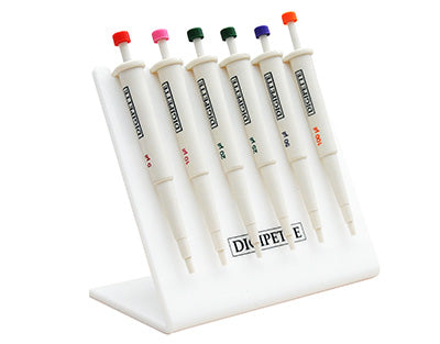 Support for 6 Digipette micropipettes