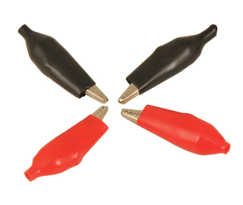 Pinça crocodilo isolado