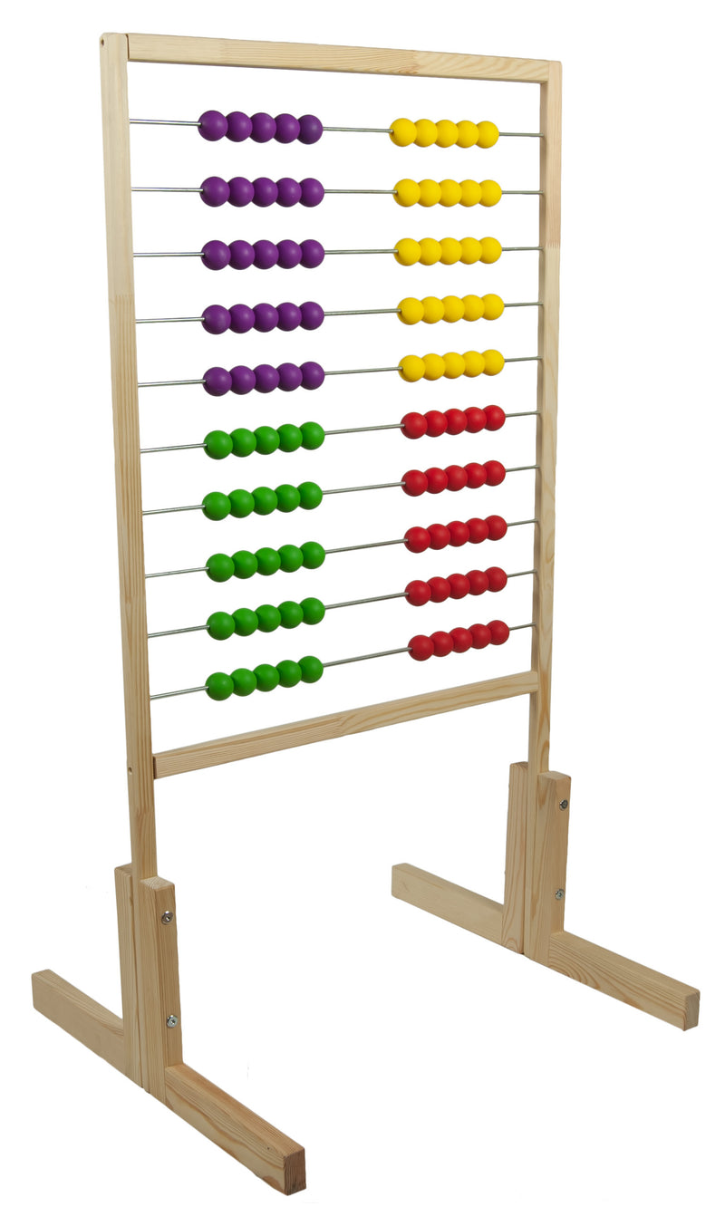 Load image into Gallery viewer, Ábaco Grande de Pé em Madeira