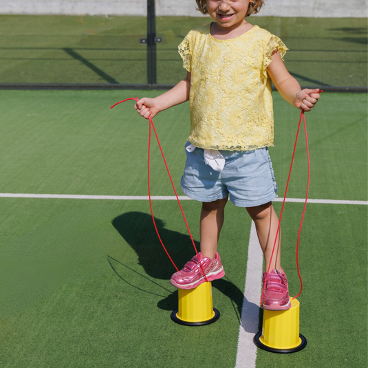 Pares de Andas de Equilíbrio com Borracha Antiderrapante