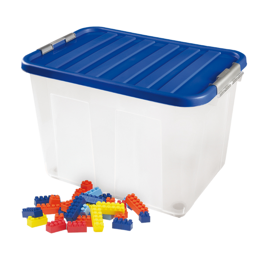 Contentor com 4 kg de Blocos de Construção Coloridos