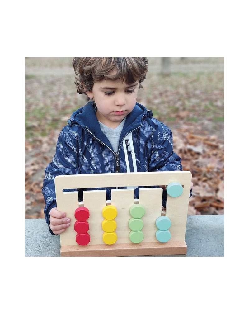 Cargue la imagen en el visor de la galería, Juego educativo de asociación de colores y formas