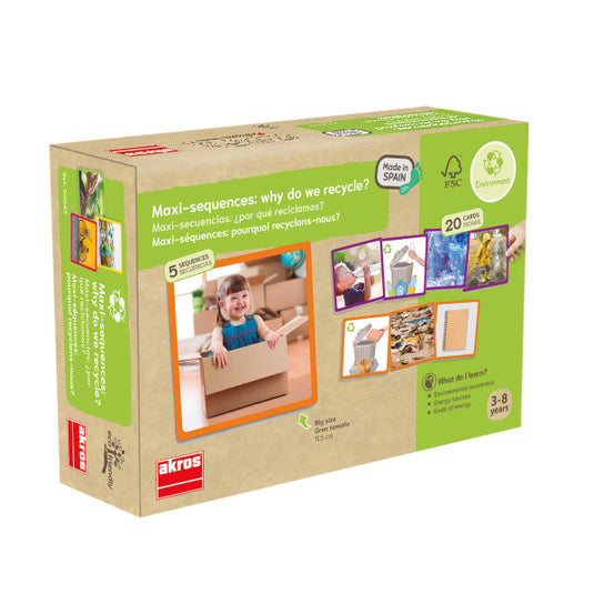 Jogo de sequências Porquê Reciclar?