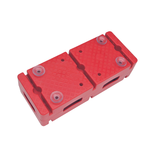 Conjunto de 4 Ventosas + 3 Pinos de Ligação para Bloco de Percurso