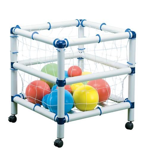 Carro de Armazenamento de Bolas Desportivas em Plástico
