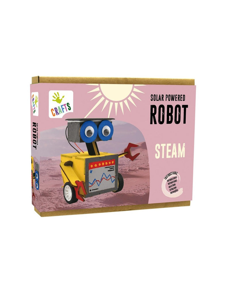 Carregar imagem para visualizador de galeria, Robot de Madeira a Energia Solar para Colorir