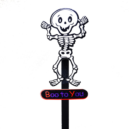 Caveira decorativa de Halloween