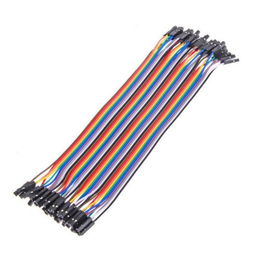 Load image into Gallery viewer, Cabo jumper 20cm F/F Dupont (Conjunto de 40 Unidades)