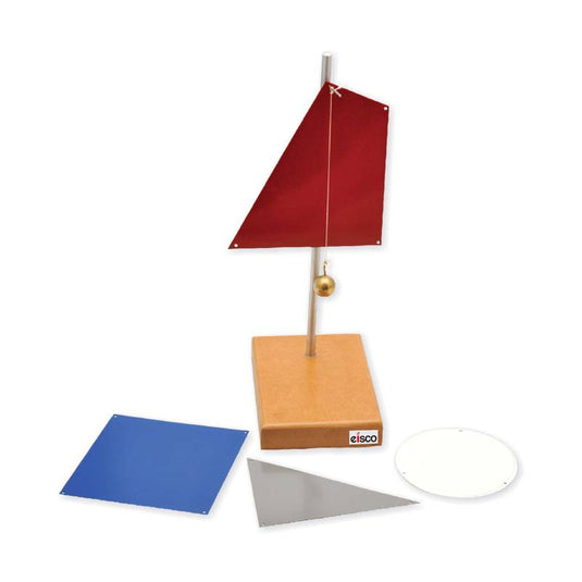Set for studying the center of gravity