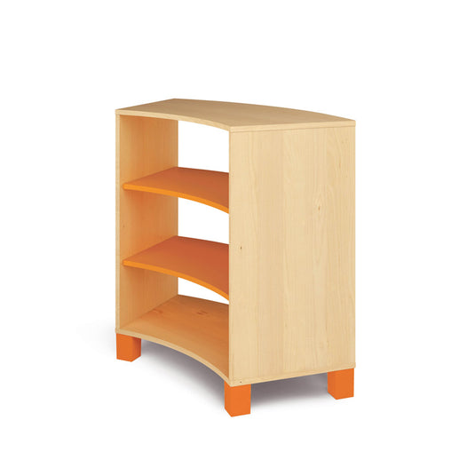 librería curva alta