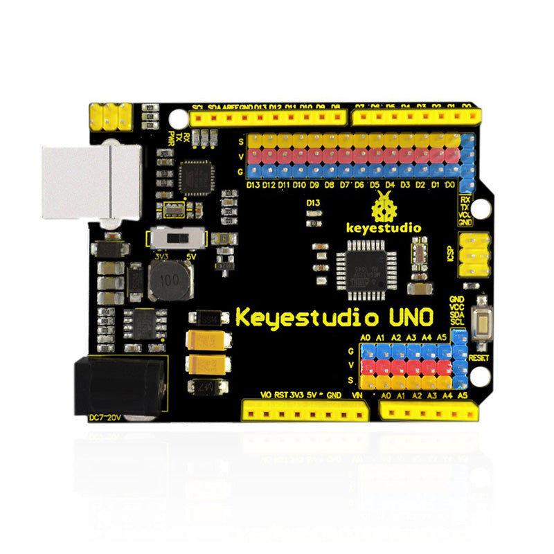Carregar imagem para visualizador de galeria, placa-controladora-arduino-uno-keyestudio