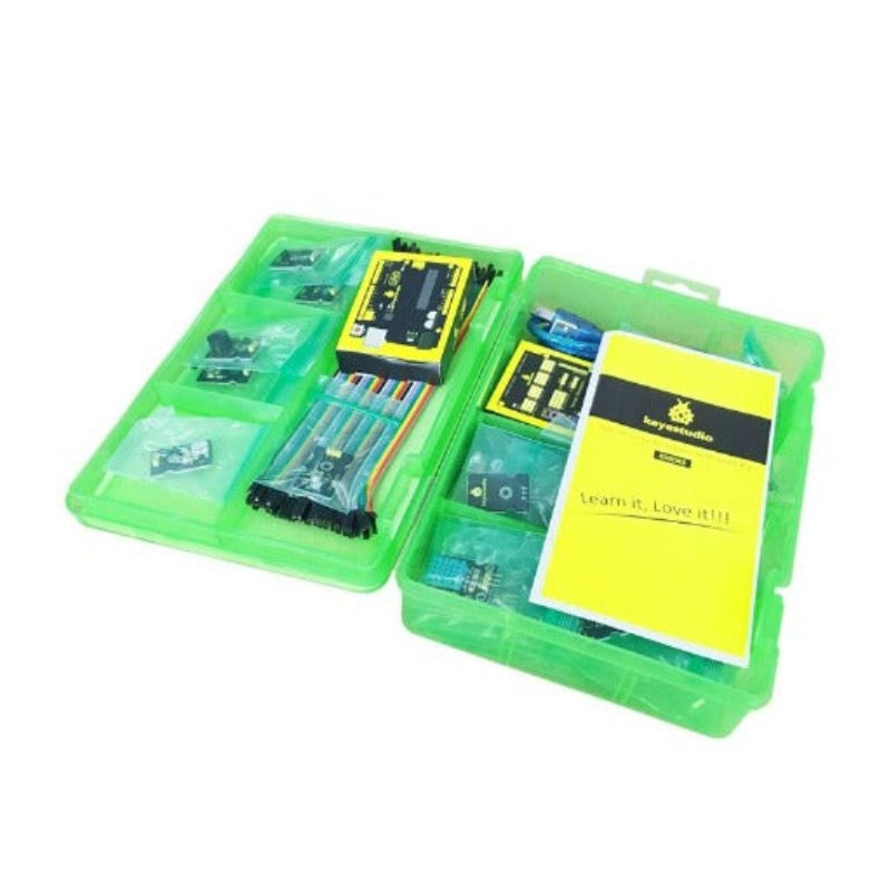 Carregar imagem para visualizador de galeria, Kit 30 Sensores com placa Arduino UNO R3 Keyestudio