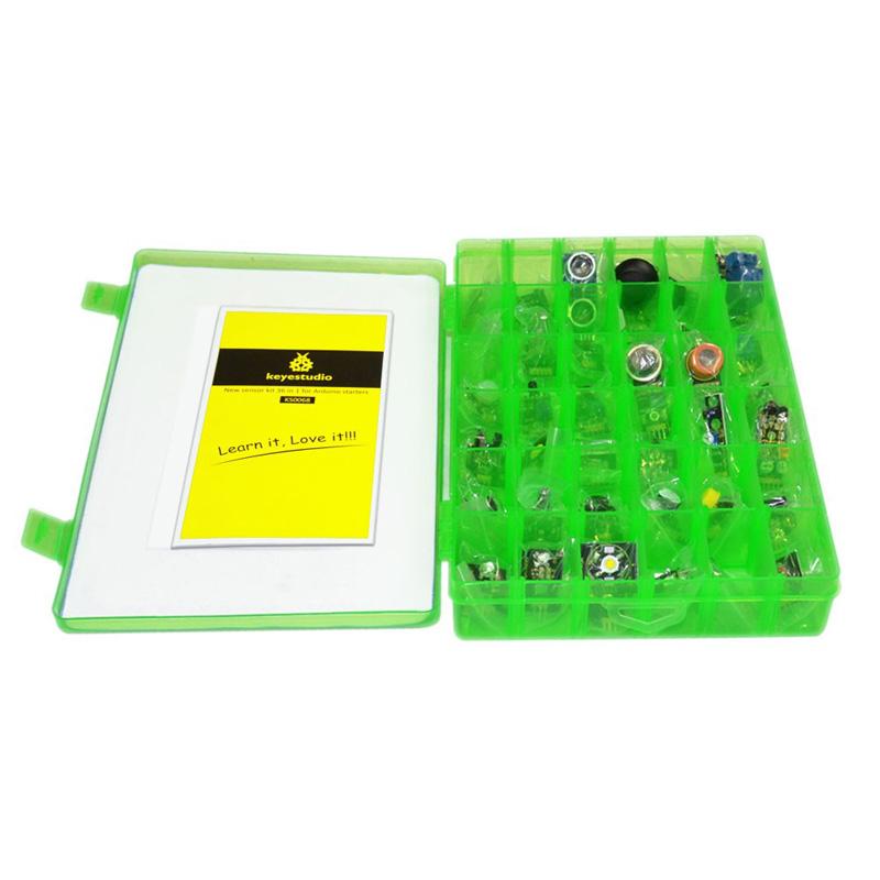 Load image into Gallery viewer, Kit de 37 sensores para Arduino Keyestudio