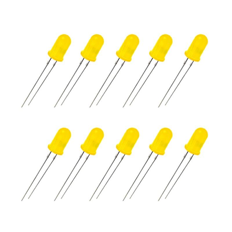 Load image into Gallery viewer, LED 3 mm Amarelo (50 Unidades)