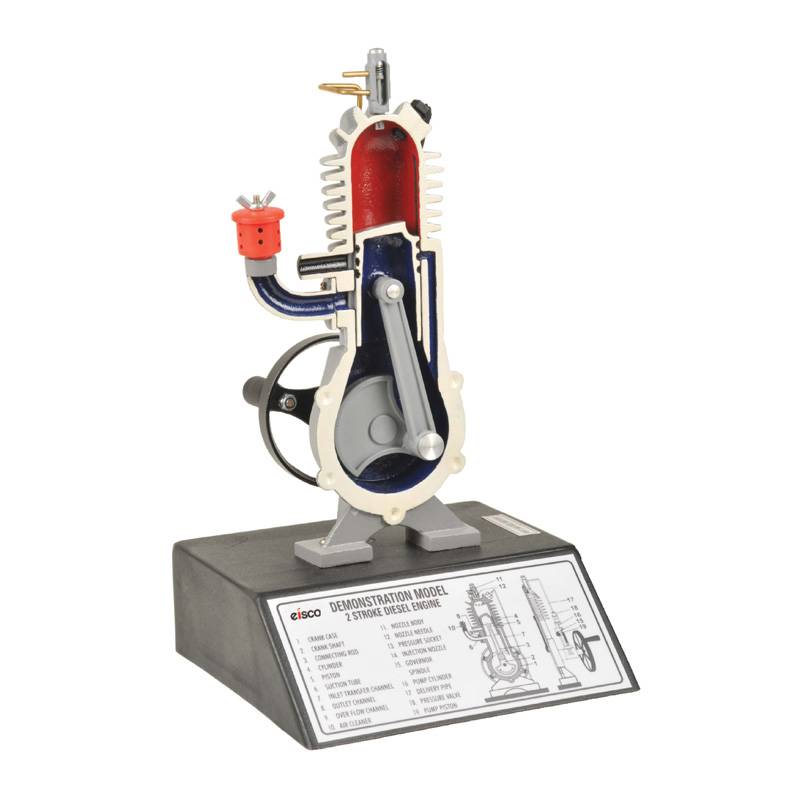 Load image into Gallery viewer, Modelo de motor diesel a 2 tempos