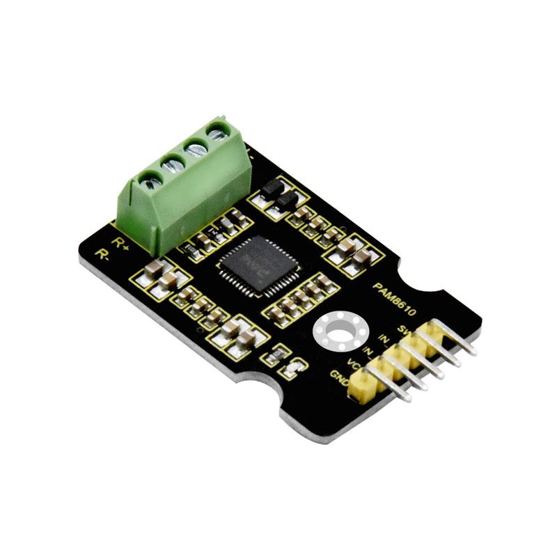Carregar imagem para visualizador de galeria, Módulo de audio stereo de canal duplo PAM8610 com placa digital amplificadora Keyestudio