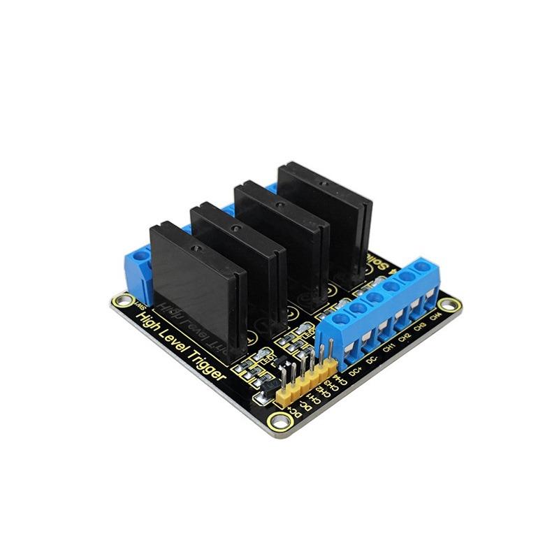 Load image into Gallery viewer, Módulo de relé de estado sólido quatro canais para Arduino Keyestudio