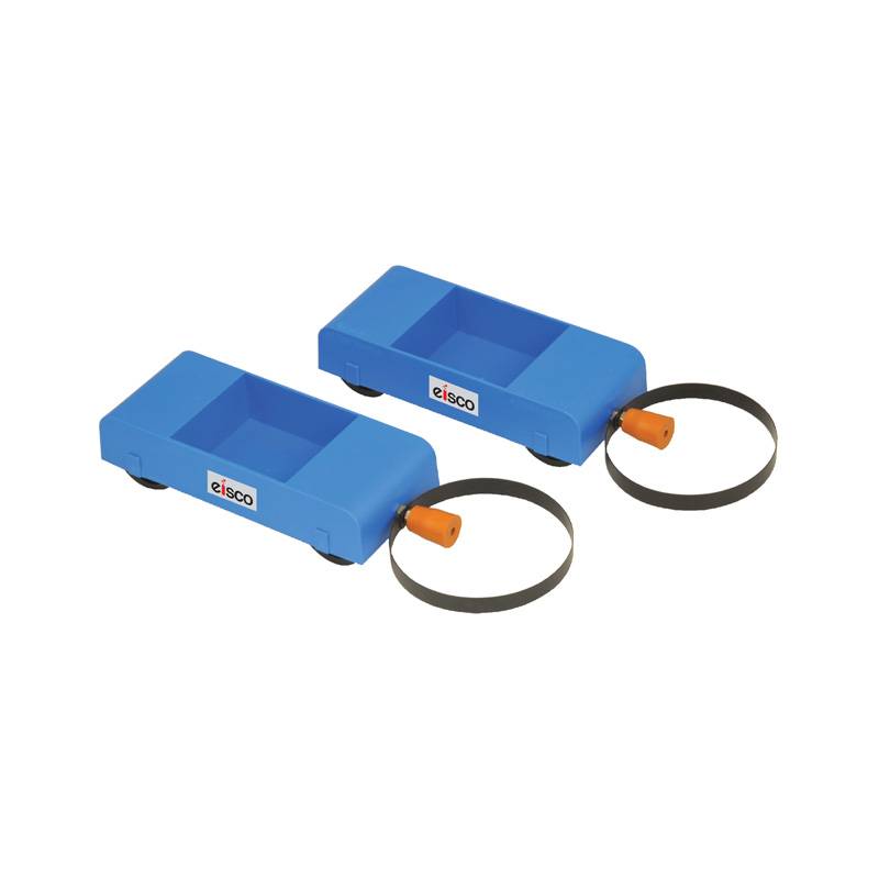 Carregar imagem para visualizador de galeria, Par de carrinhos simples de baixo atrito para colisões