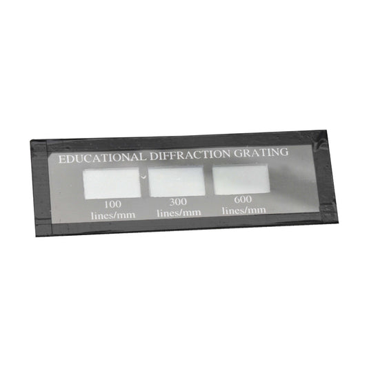 Diffraction grating (100, 300 and 600 lines/mm)