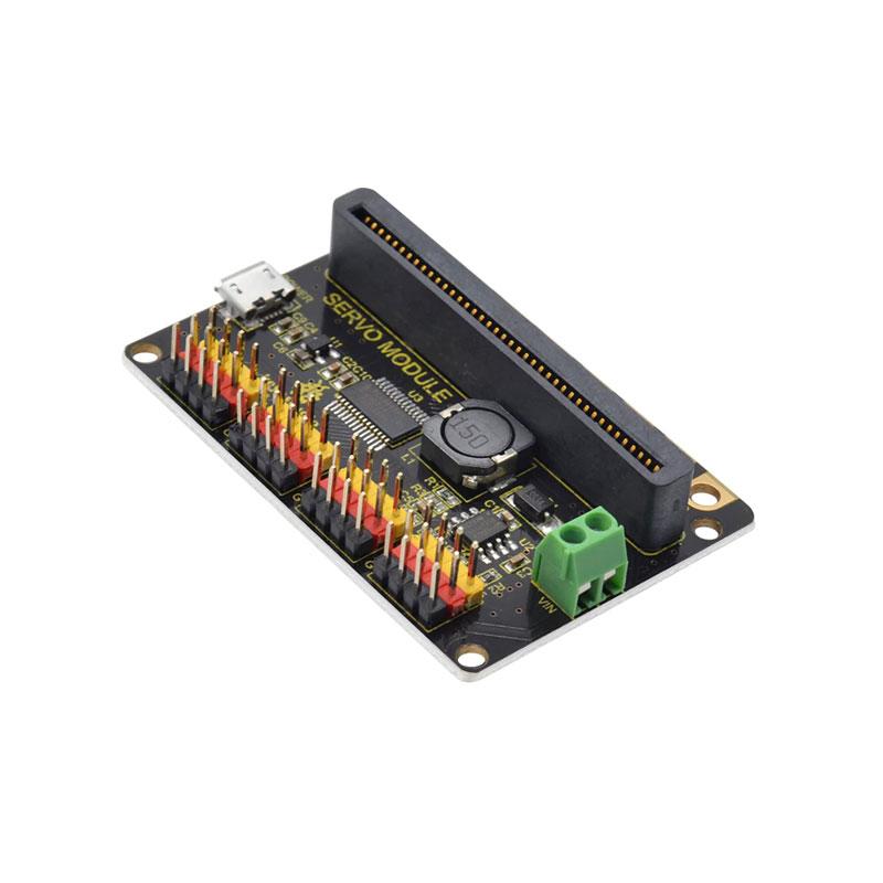 Carregar imagem para visualizador de galeria, Shield Servo Motor 16 canais para Micro:bit Keyestudio
