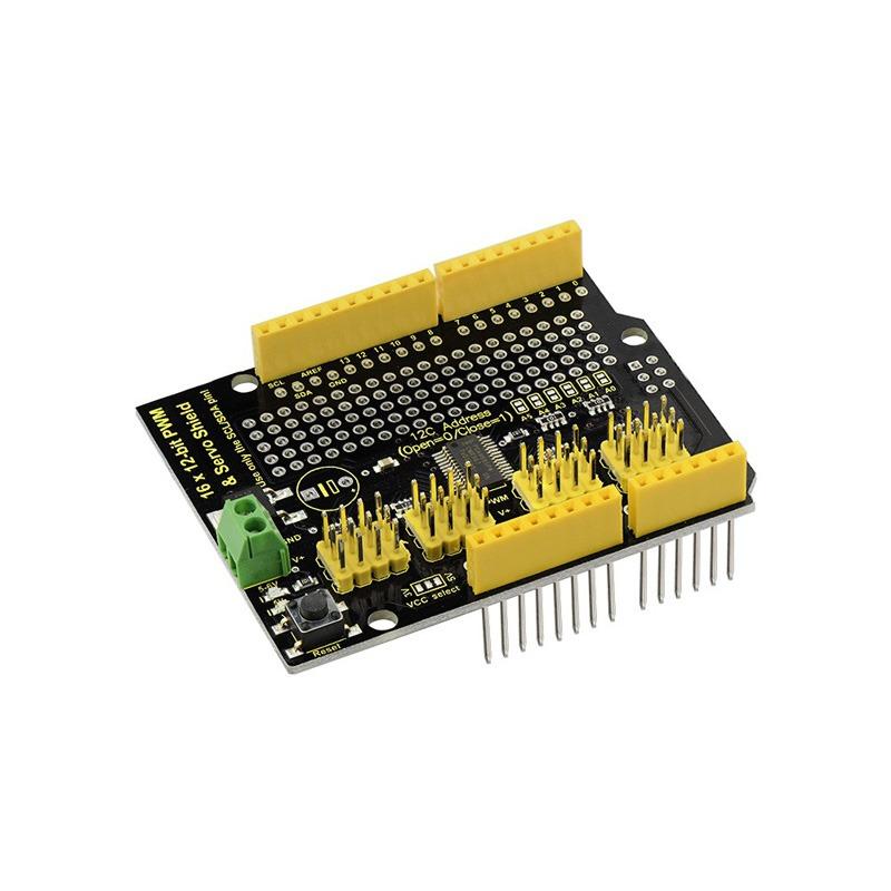 Load image into Gallery viewer, Shield Servomotor 16 canais para Arduino Keyestudio