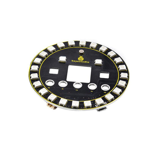 Shield de luz RGB 6812 para placa Micro:bit Keyestudio
