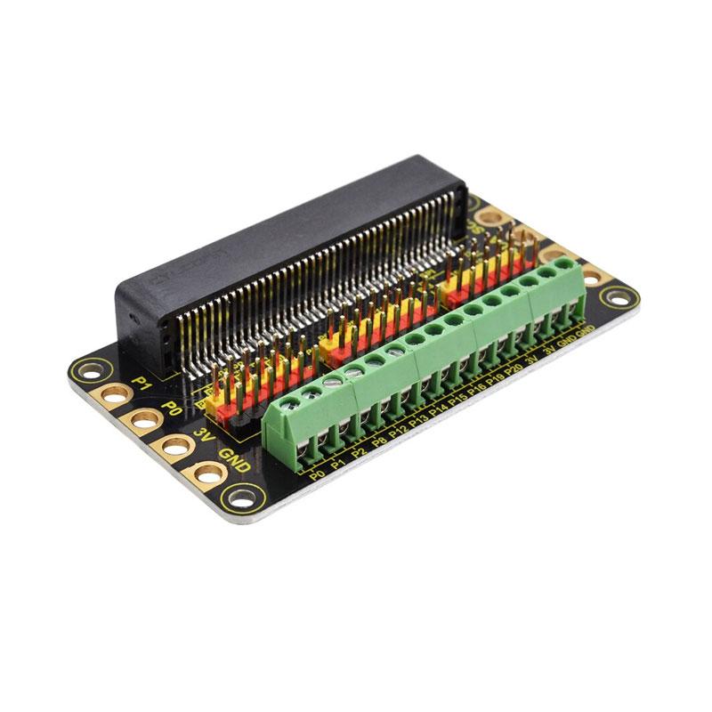 Carregar imagem para visualizador de galeria, Shield para Micro:bit com 3 tipos de conexões Keyestudio
