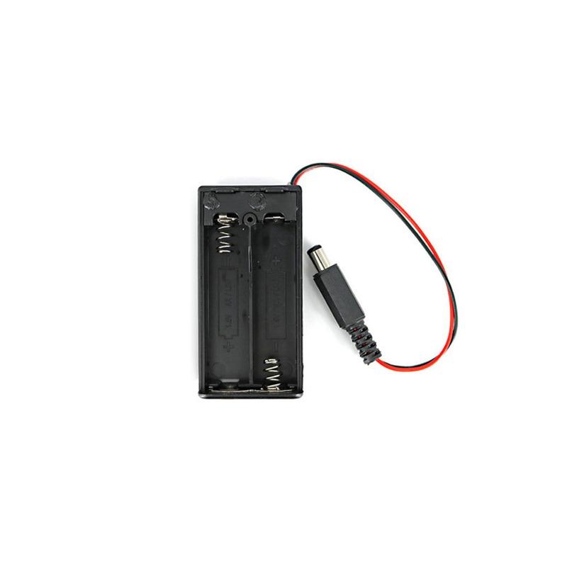 Carregar imagem para visualizador de galeria, Suporte de 2 pilhas AA com ficha Plug P4