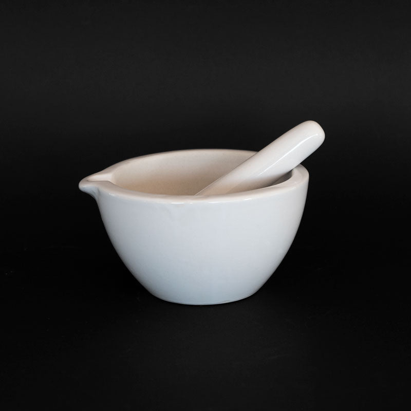 Carregar imagem para visualizador de galeria, Almofariz de porcelana com pilão
