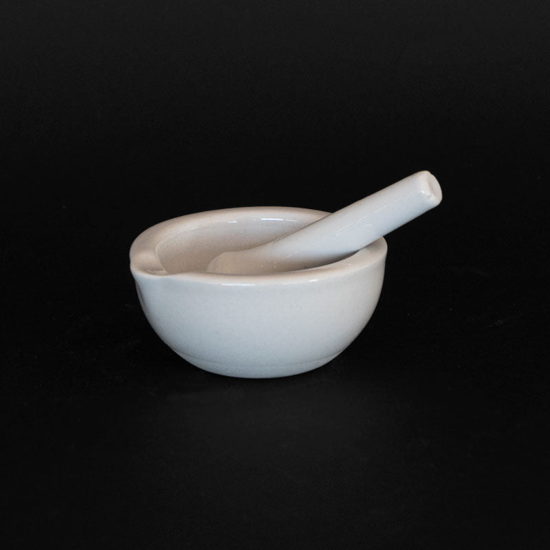 Carregar imagem para visualizador de galeria, Almofariz de porcelana com pilão