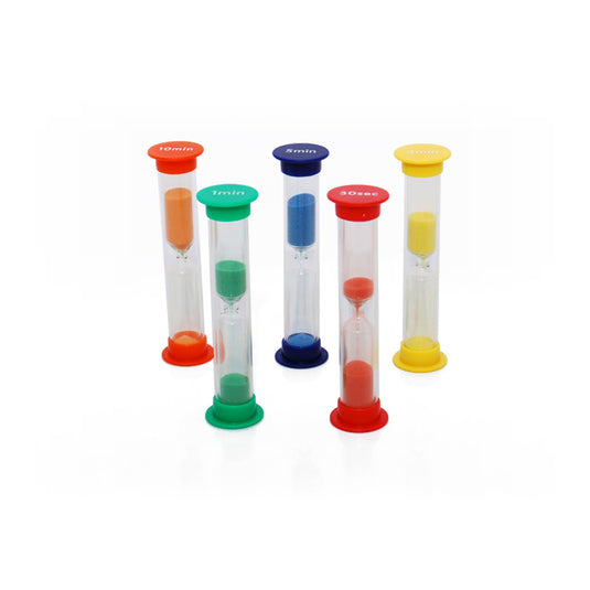 Set of 5 mini-Hourglasses